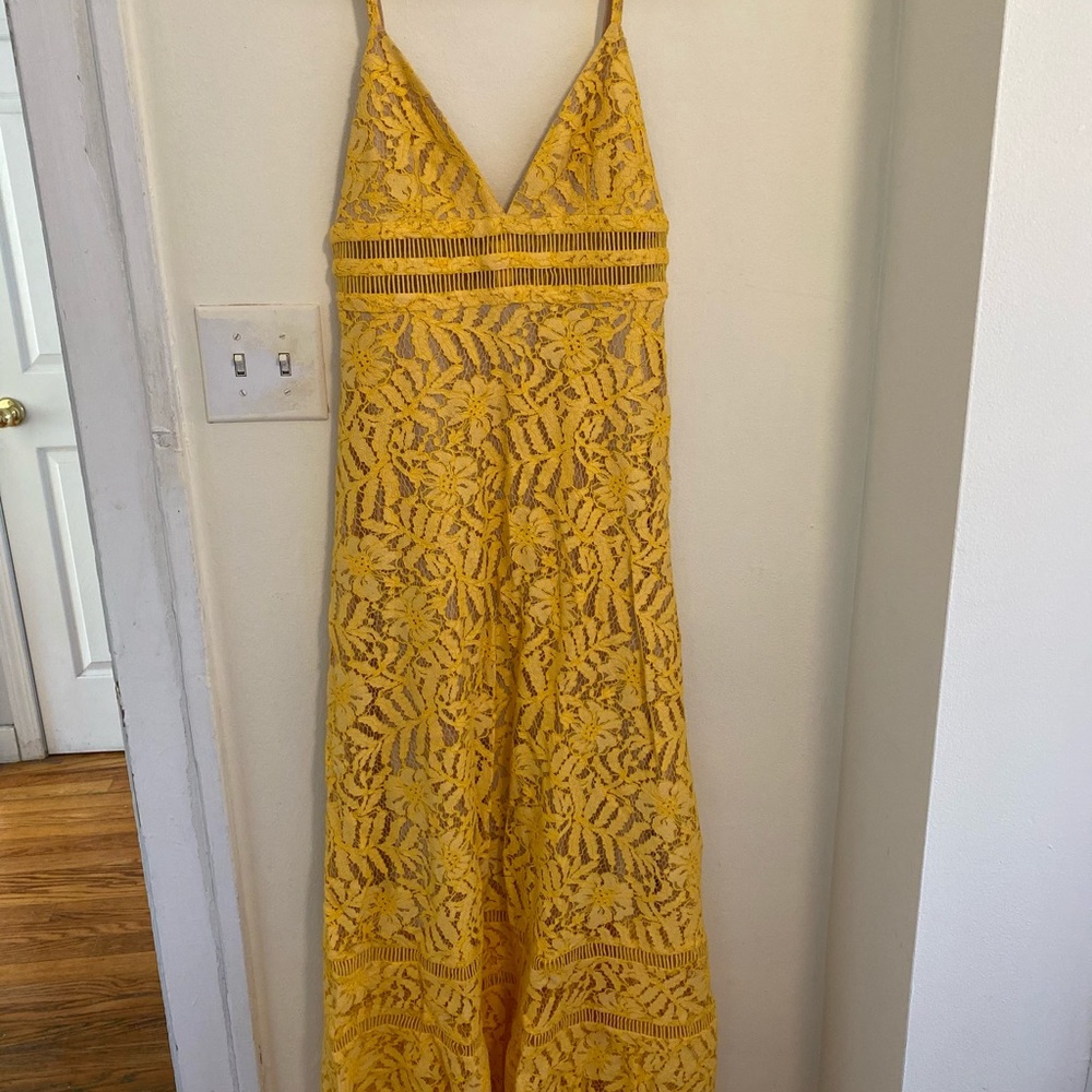 Lovers + Friends Sabina Dress in Golden